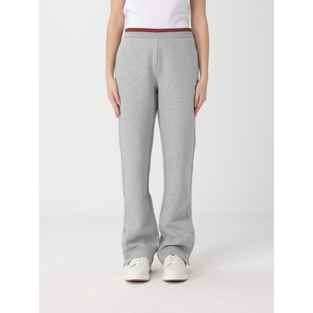 Gucci Women Cotton Web Jogging Pants Gucci